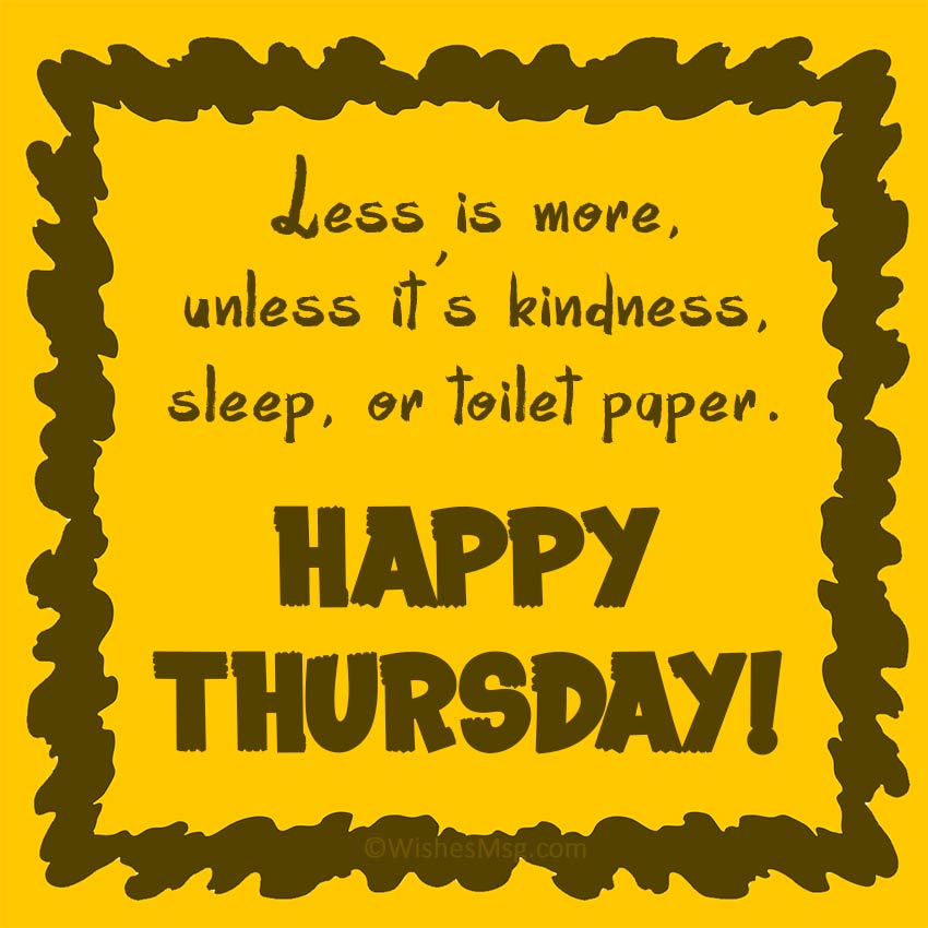 Happy Thursday Quotes Funny