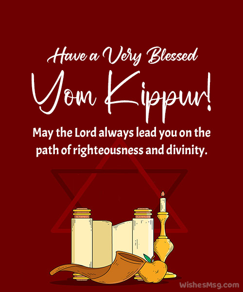 yom kippur blessing
