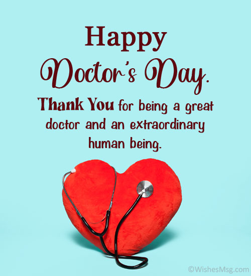 Appreciation Messages for Doctor on Doctor’s Day