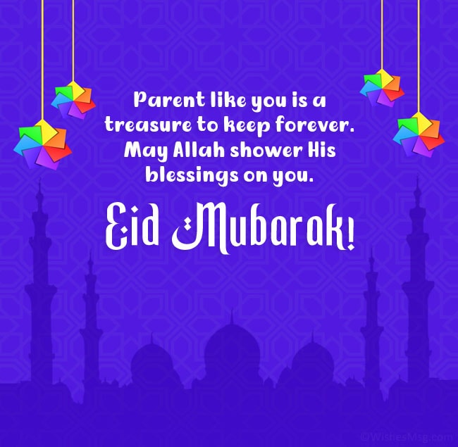 eid mubarak wishes for parents