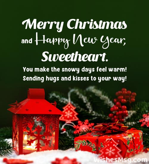 christmas and new year wishes for loved ones