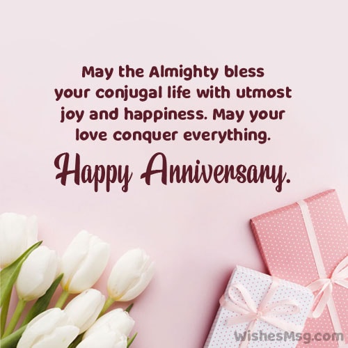christian wedding anniversary wishes for friend