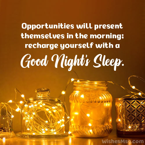 good night motivational quotes