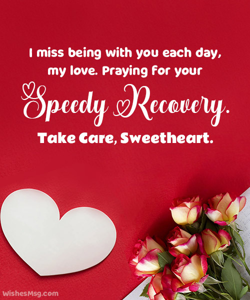 speedy recovery wishes for her