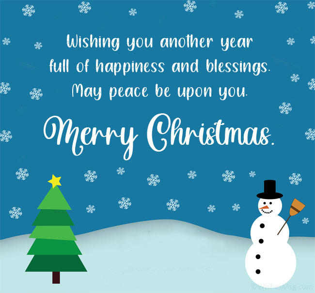 Merry Christmas Messages For Friend