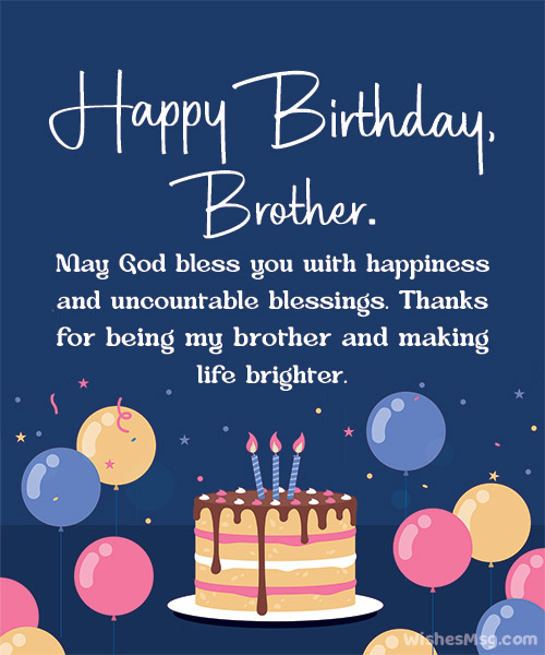 birthday blessings for brother