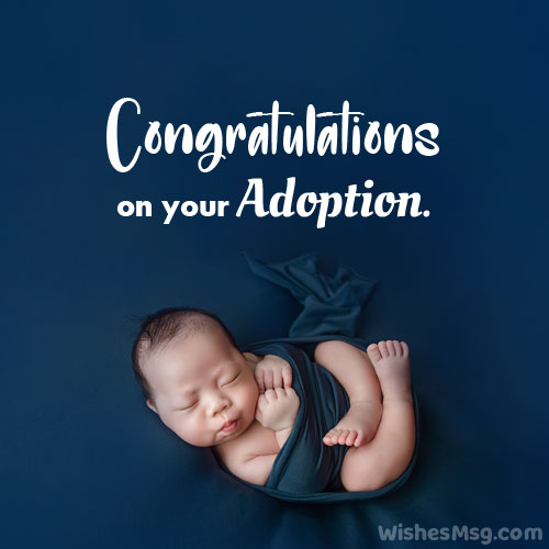congratulations on adoption