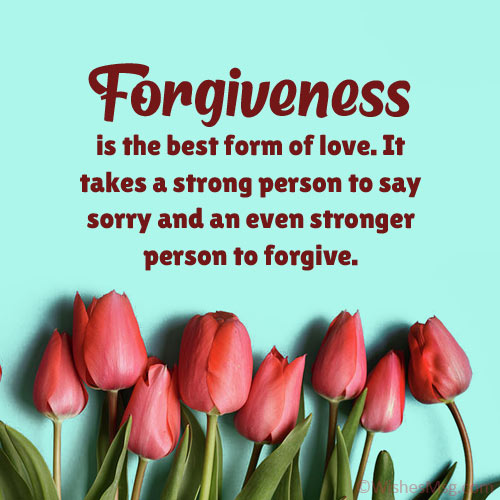 Forgiveness Messages