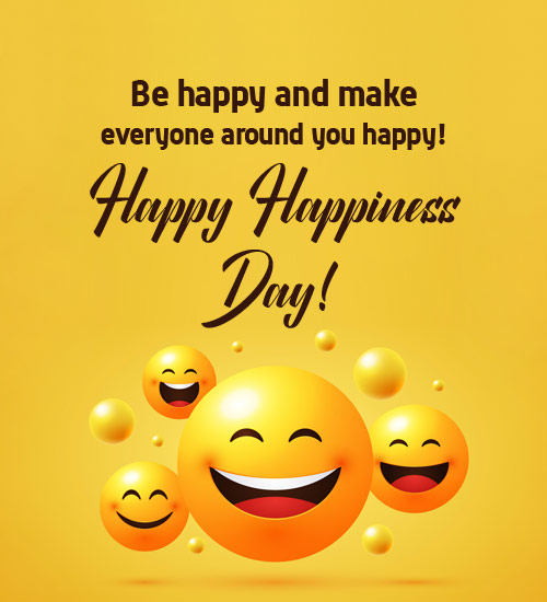 happiness day wishes