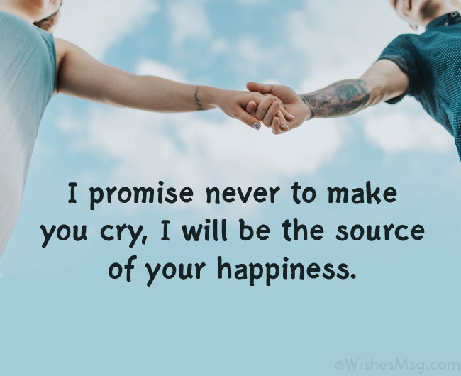 promise and trust message