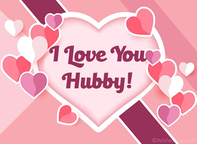 I love you message for husband
